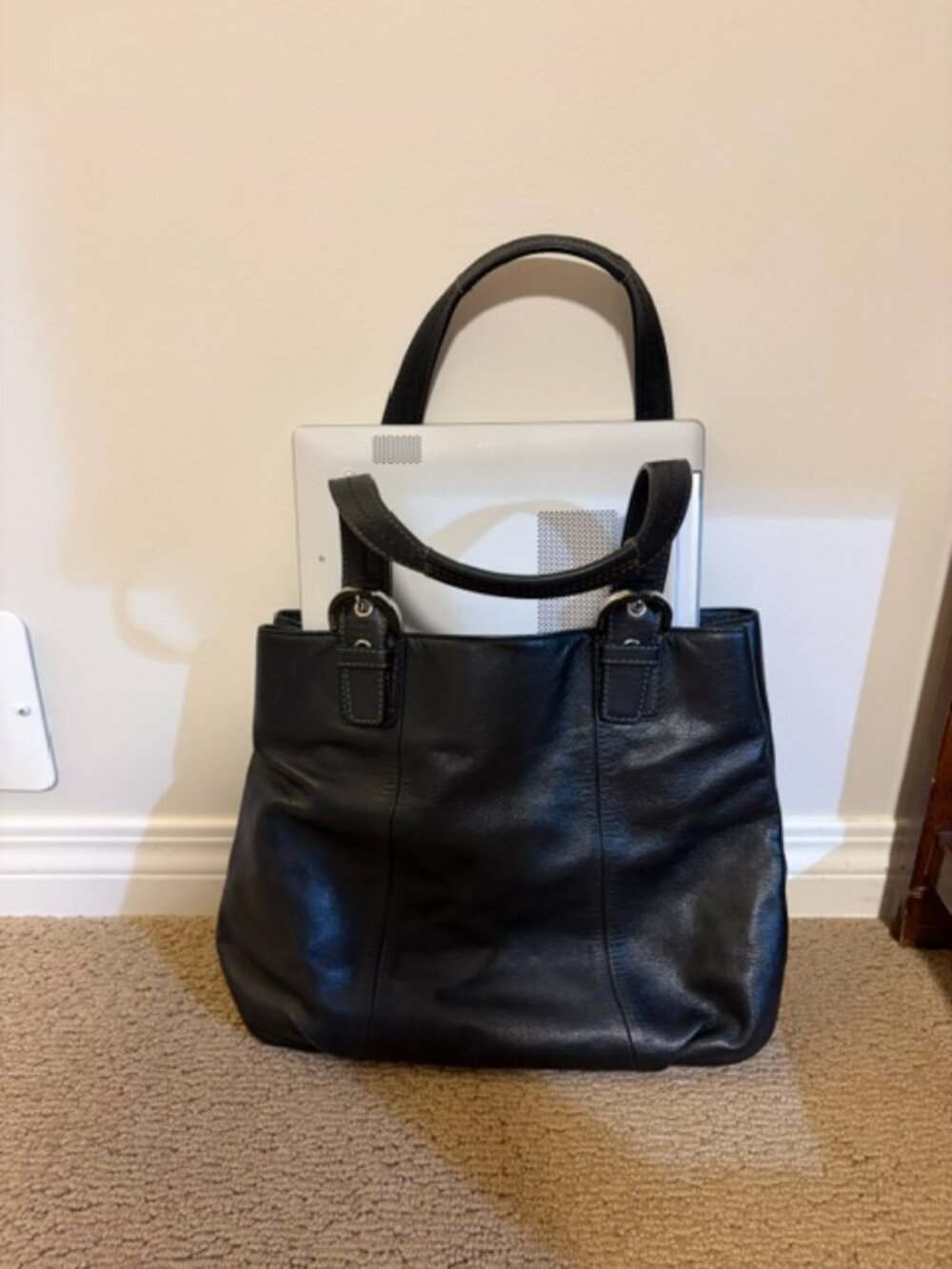 Coach Leather Handbag - Picture 8 of 8